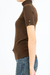 Maglia KnitChic con Mezzo Collo e Bottoncini