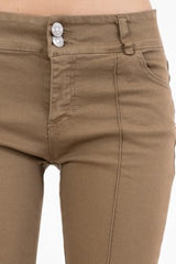 Jeans Zampetta Camel Made in Italy