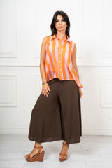 Camicia Smanicata Positano Righe