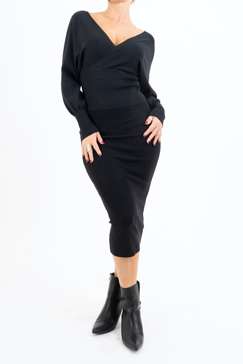 Gonna Soft Line in viscosa elasticizzata