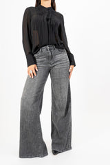 Camicia Georgette Pleats