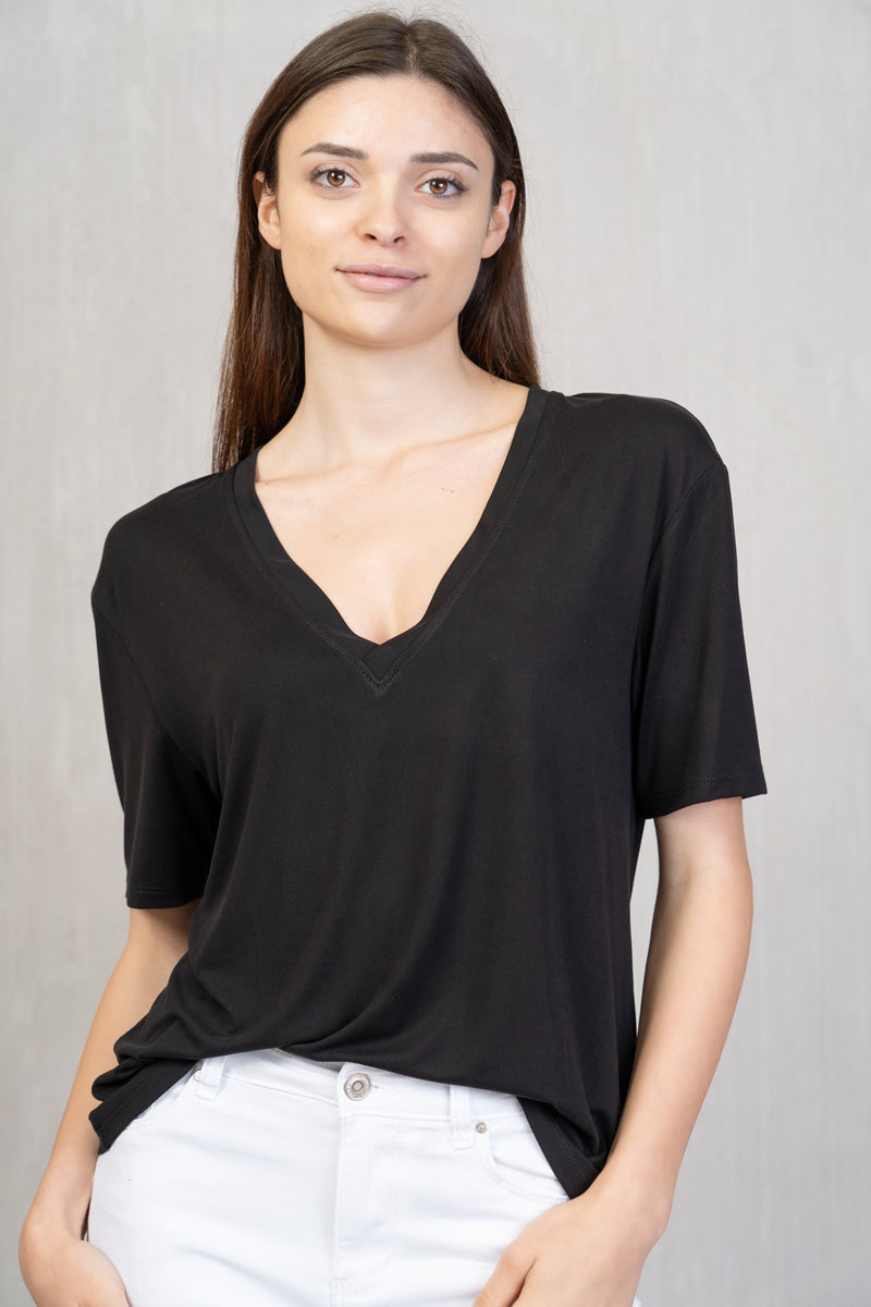 Maglia Over Viscosa