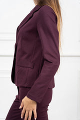 Blazer Margot Prugna