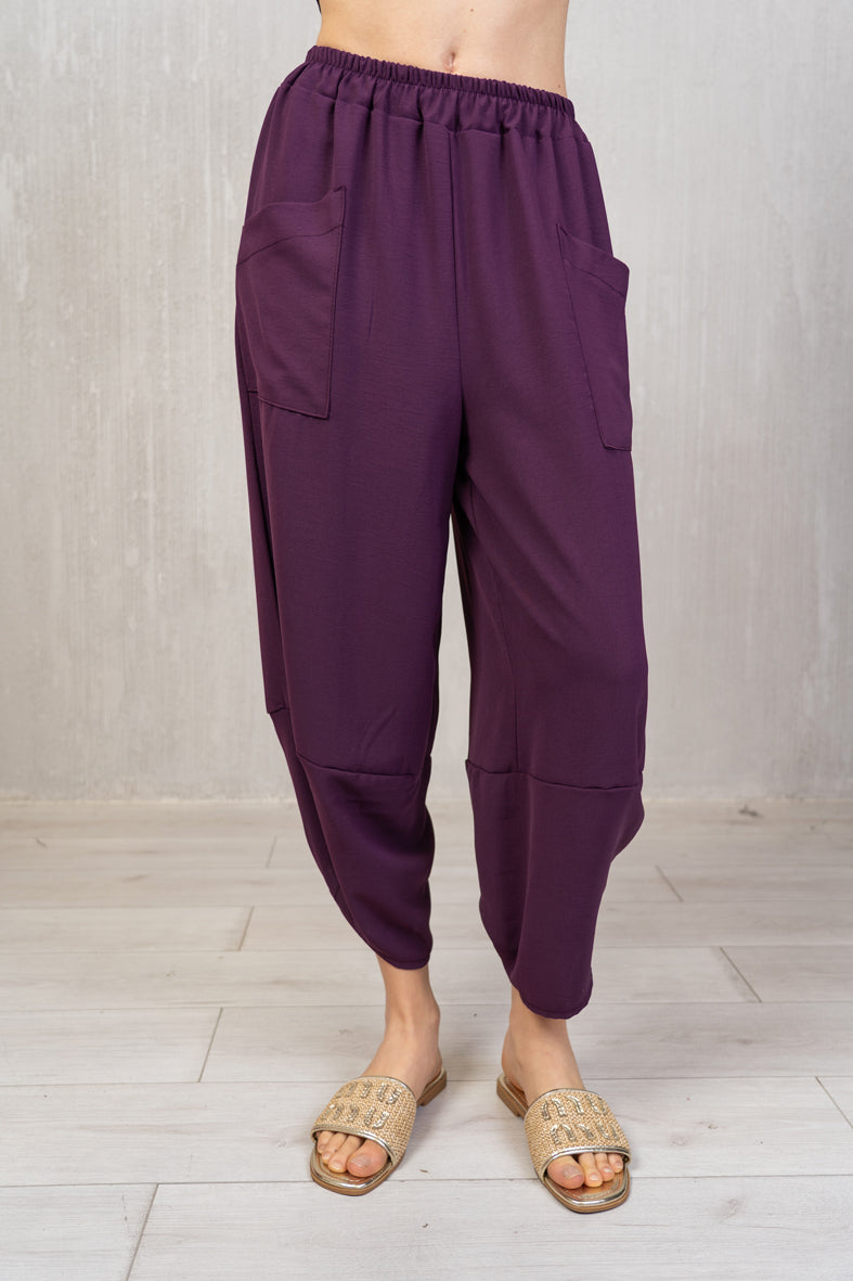 Pantalone Arabesk in tessuto leggero con tasche