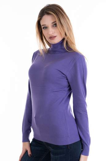 Maglia basic dolcevita