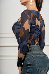 Maglia Aveline Camouflage