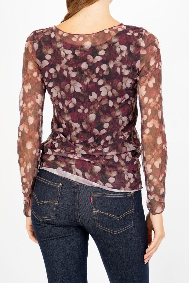 Maglia PetalMist in microrete