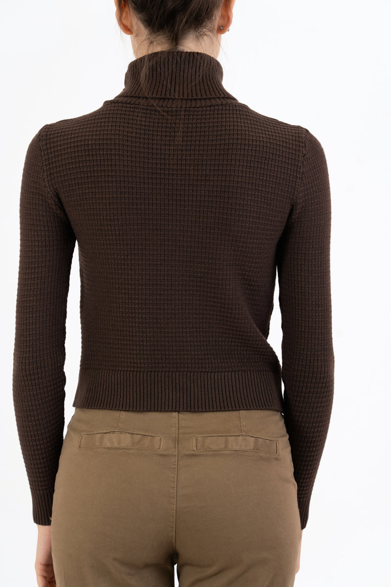 Maglia GoldKeyhole in misto viscosa