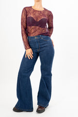 Lace Essential girocollo