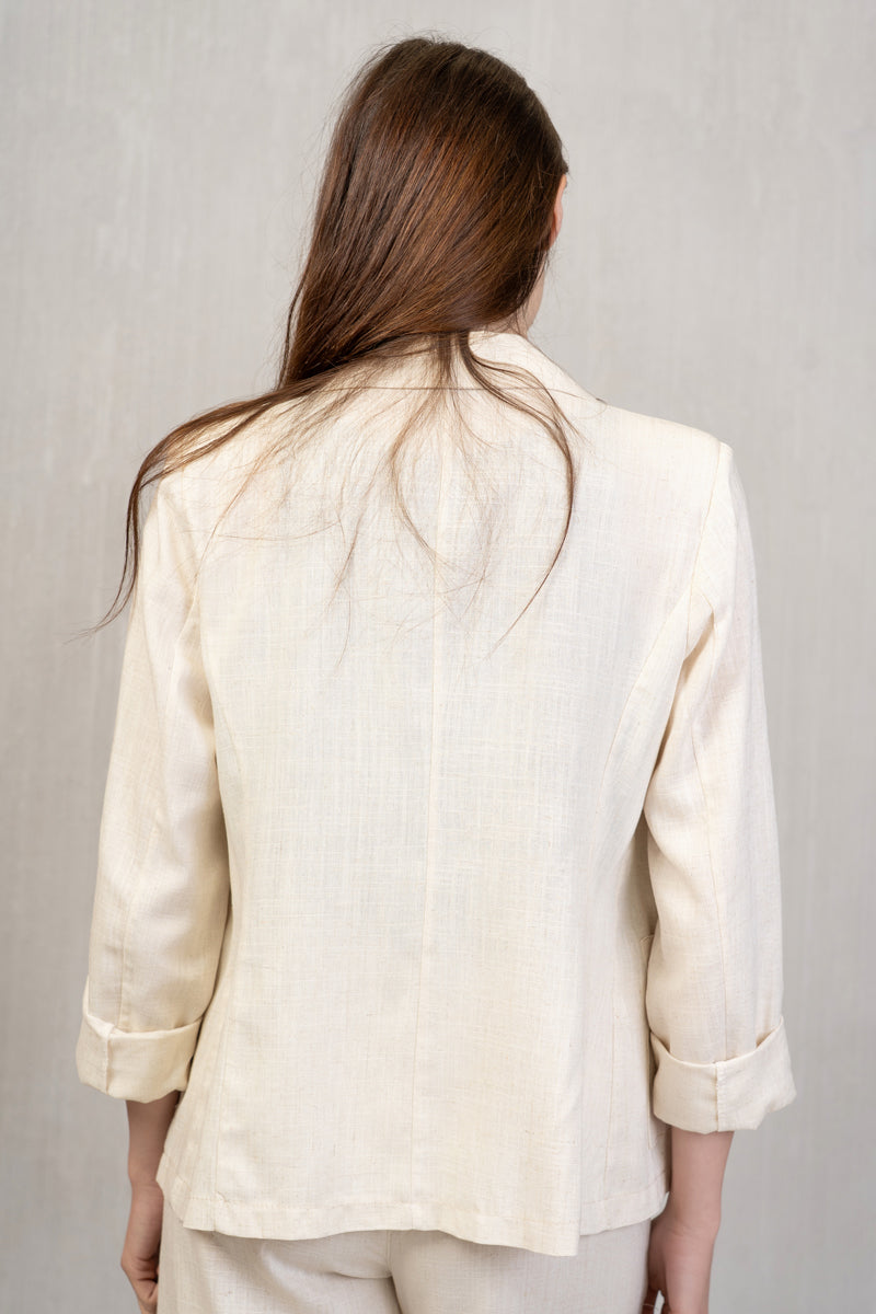 Blazer Lino e Viscosa