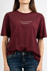 T-shirt scritta “Non mi dovete stressare”