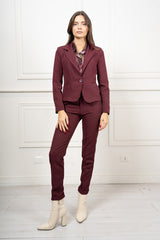 Giacca Belgravia Borgogna