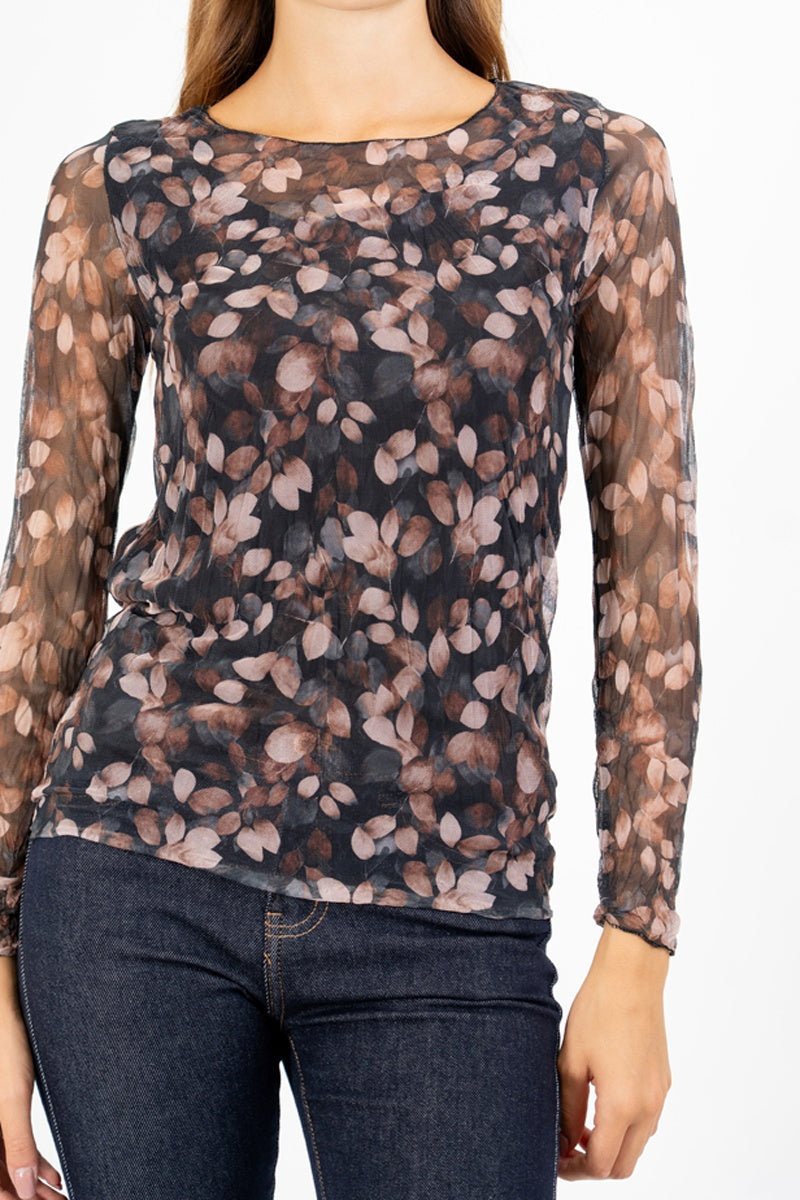 Maglia PetalMist in microrete
