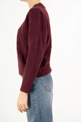 Maglioncino Teddy Chic con toppa ricamata