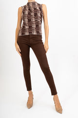 Jeans ColorSkin Marrone