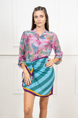 Completo Fenice con camicia e gonna pareo