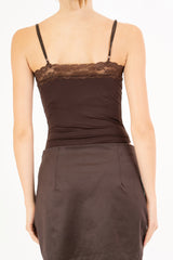 Body Lace Touch con bretelle sottili