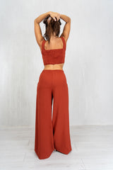 Completo Soft Fit in tessuto goffrato