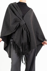 Mantella SoftEmbrace in panno con frange