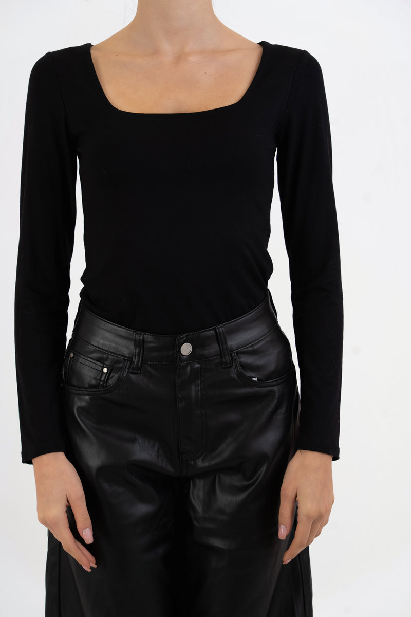 Maglia SquareFit in viscosa elasticizzata