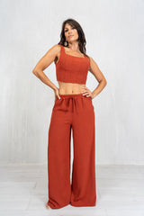 Completo Soft Fit in tessuto goffrato