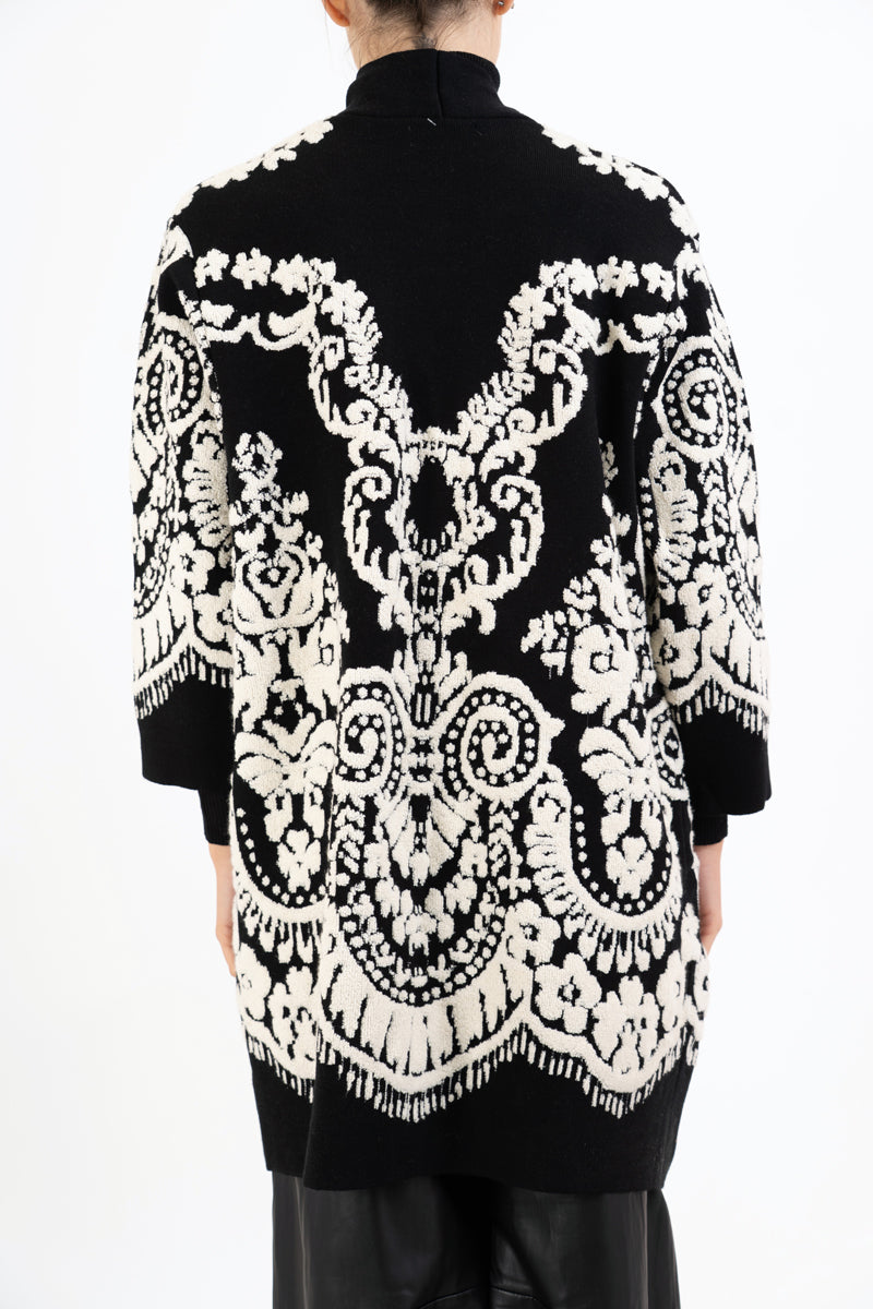 Cardigan Kimono Jacquard
