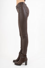 Pantalone SecondSkin Mocha effetto ecopelle