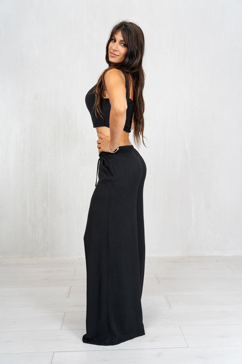 Completo Soft Fit in tessuto goffrato