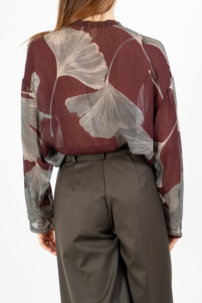 Maglia camicia LeafWhirl