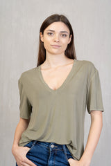 Maglia Over Viscosa