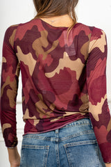 Maglia Aveline Camouflage