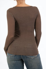 Maglia DotSoft in modal e cashmere a pois