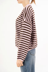 Maglioncino Candy Lines rigato over