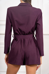 modella indossando Tutina Blazer Ardelle colore