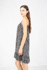 Abito Daisy Bloom con balza al fondo