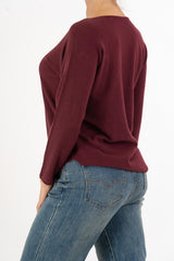 Maglia SoftVibe in misto viscosa scollo a V