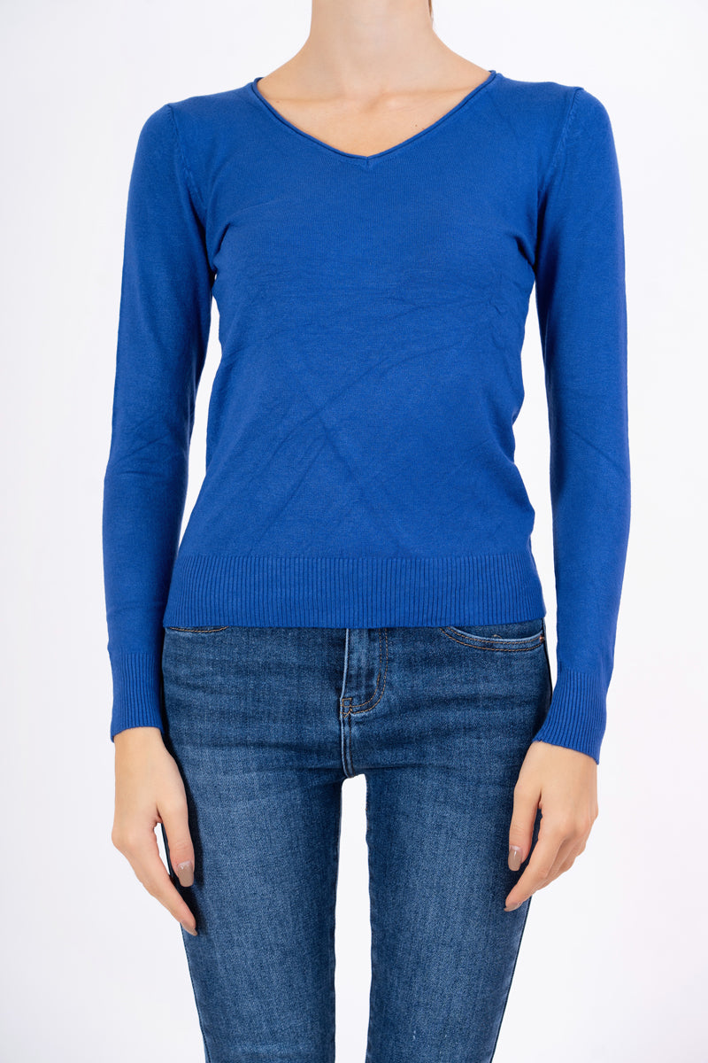 Maglia Dream Basic Scollo a V in Viscosa