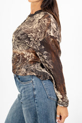 Maglia camicia Rusty Bloom