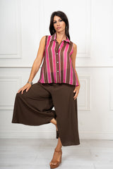 Camicia Smanicata Amalfi Righe