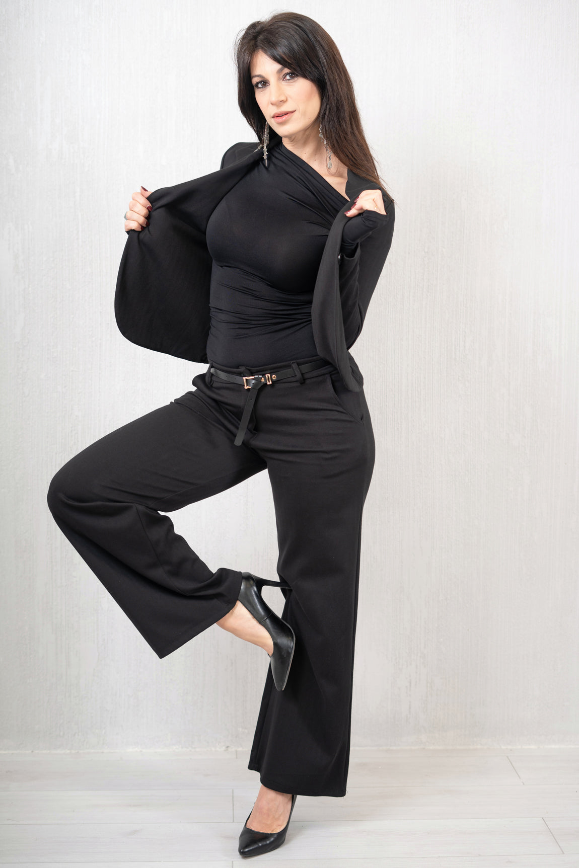 Outfit Spinato Nero