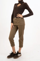 Maglia GoldKeyhole in misto viscosa