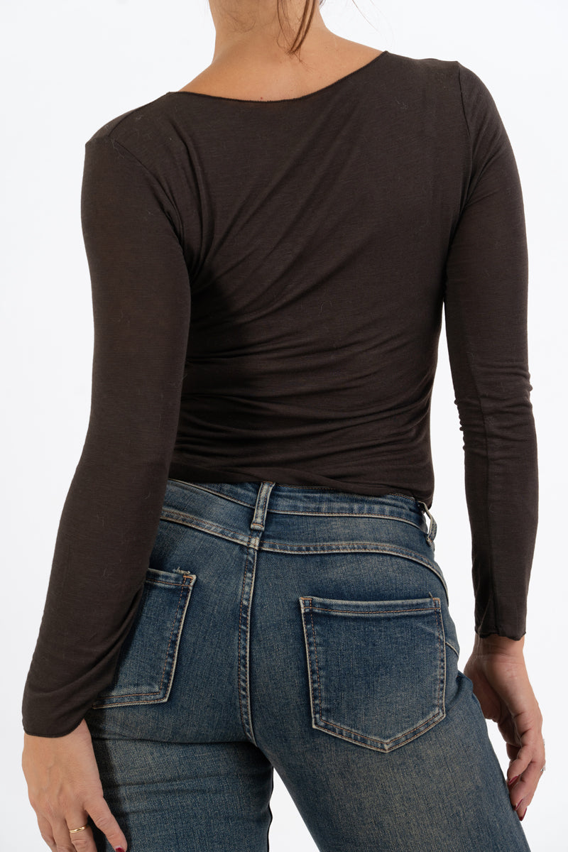 Maglia SoftCash in misto viscosa e cashmere