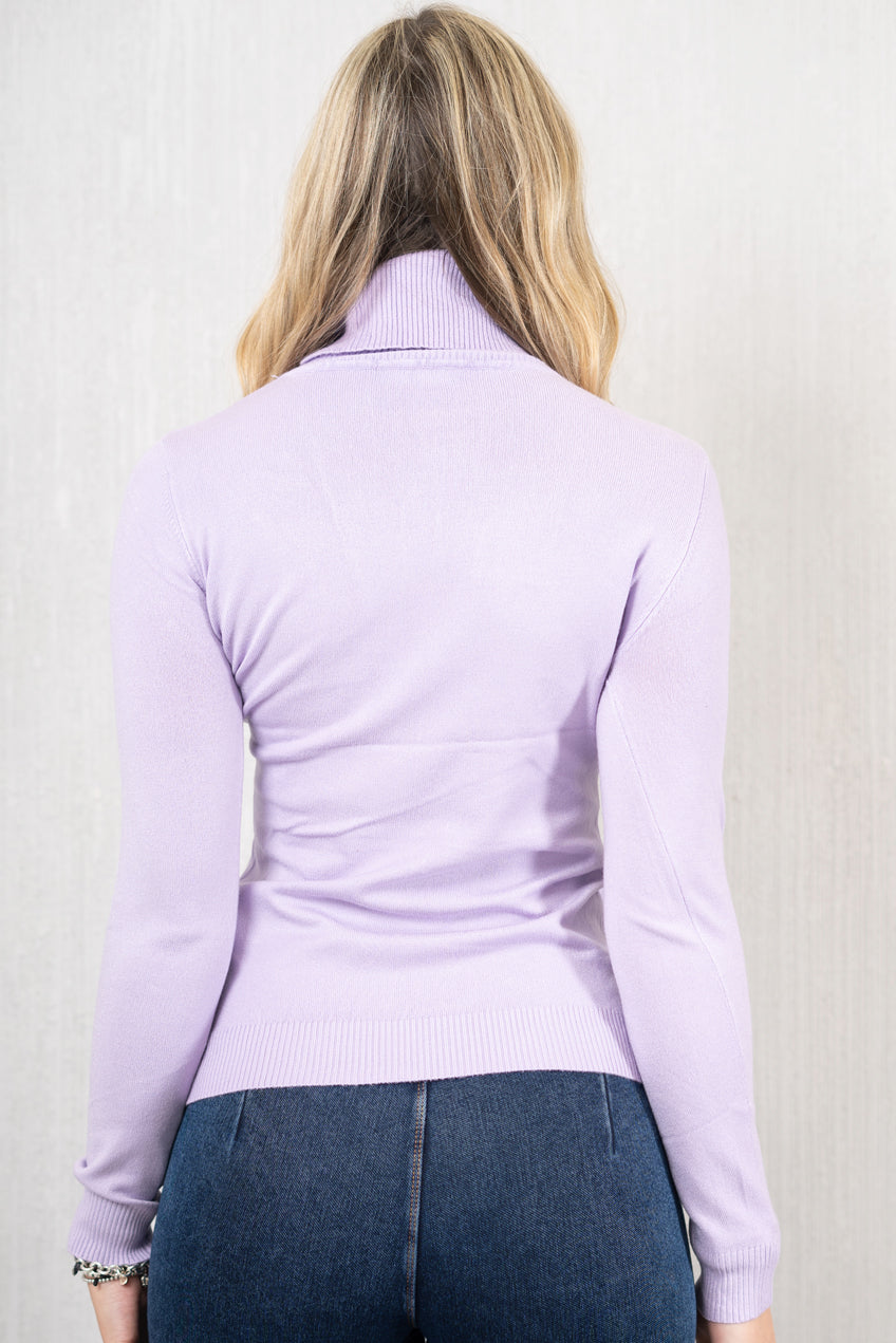 Maglia basic dolcevita