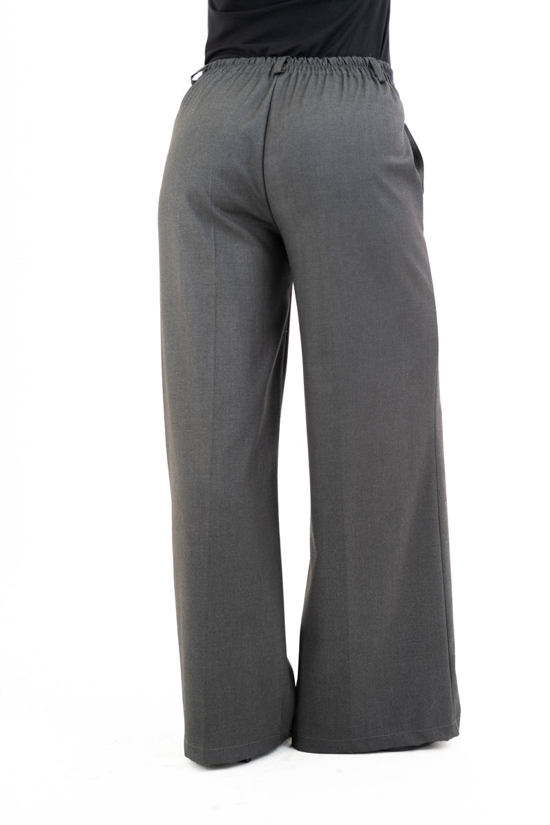 Pantalone CityPalazzo in poliviscosa elasticizzata