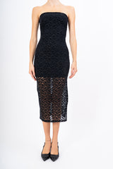 Abito Velvet Lace
