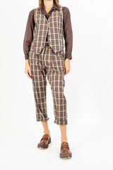 Gilet Scottish Warm a quadri