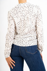 Camicia velata DotBloom a pois