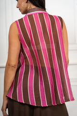 Camicia Smanicata Amalfi Righe