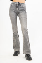 Jeans FlareCut Grigio