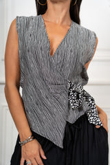 Camicia Portafoglio Fantasia Duna in Viscosa Made in Italy